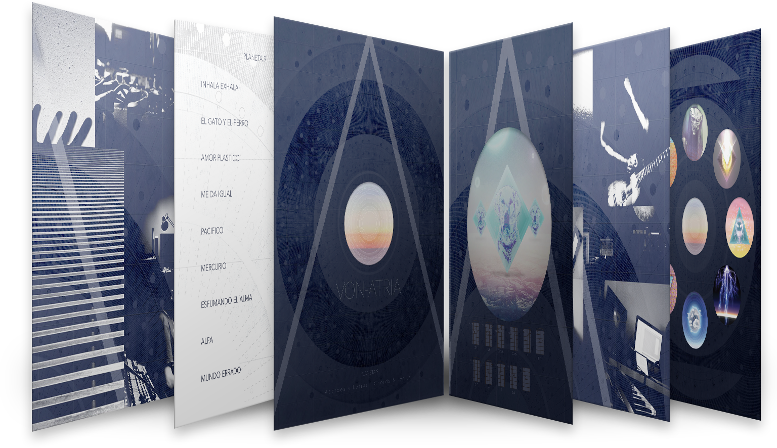 VON ATRIA &mdash; Planeta 9 Album Booklet preview